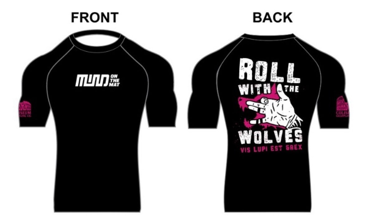 MIND ON THE MAT RASHGUARD (PRE-ORDER)